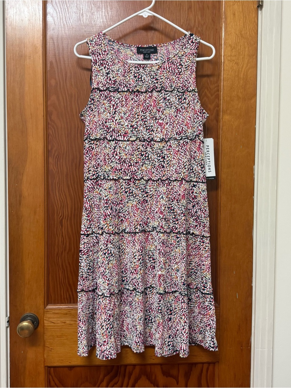NWT Perceptions Multi-Color Shift Dress